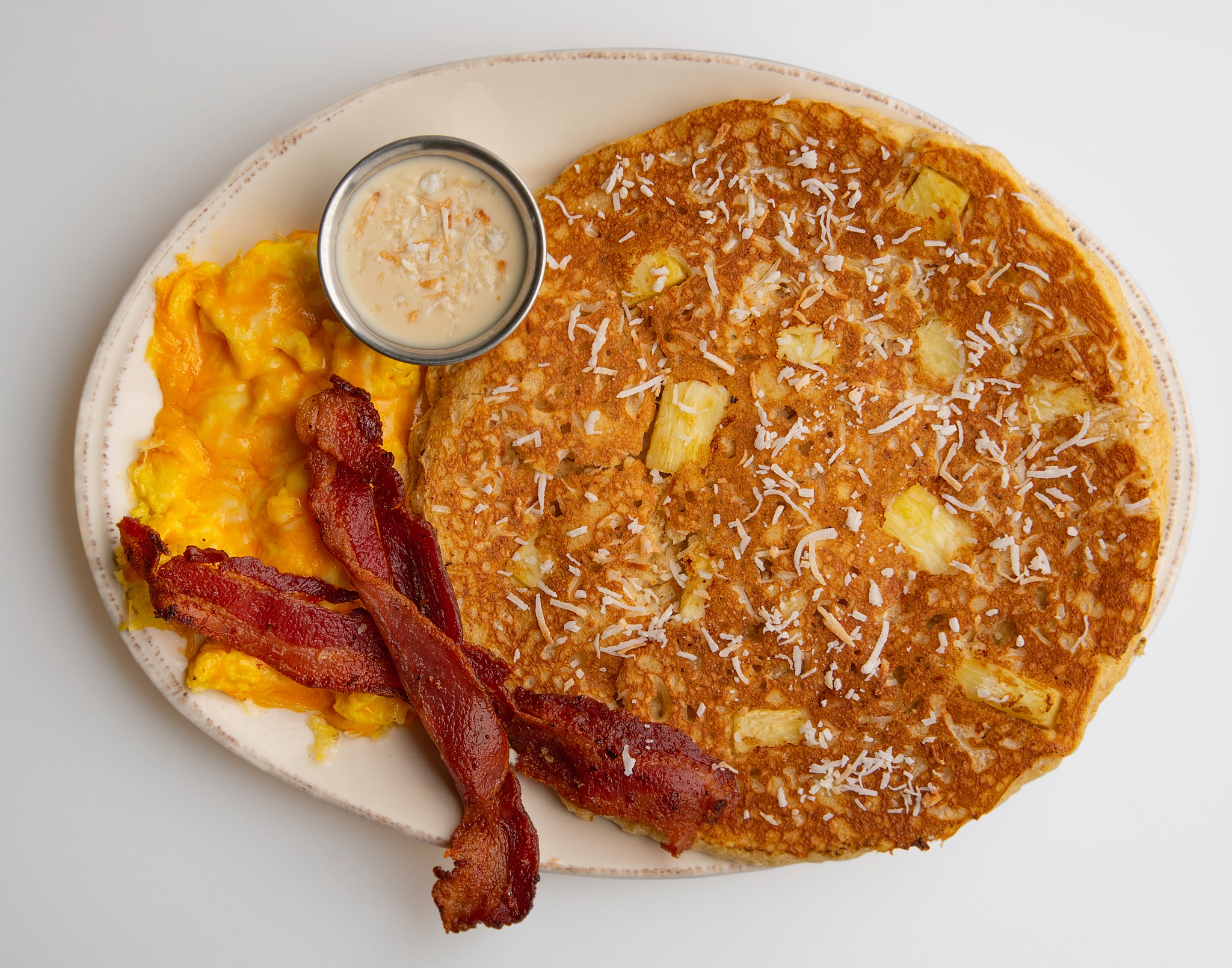 .Pineapple-Coconut Pancake