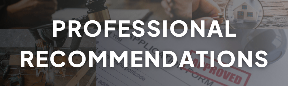 Professional Recommendations