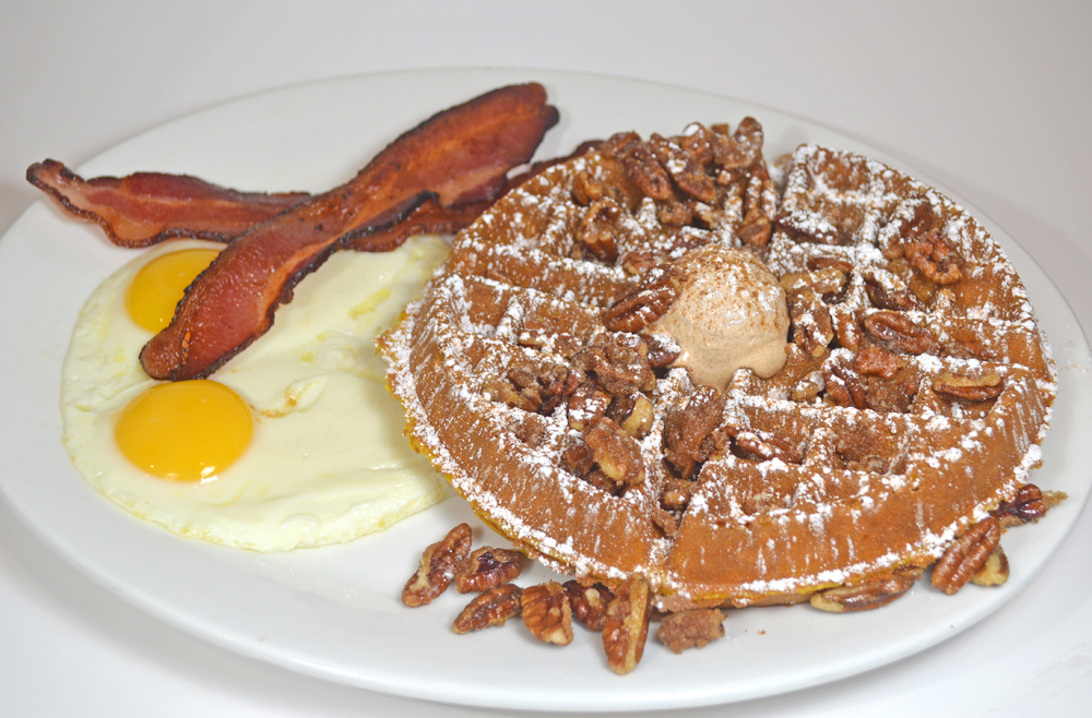 Pumpkin Pecan Waffle Meal