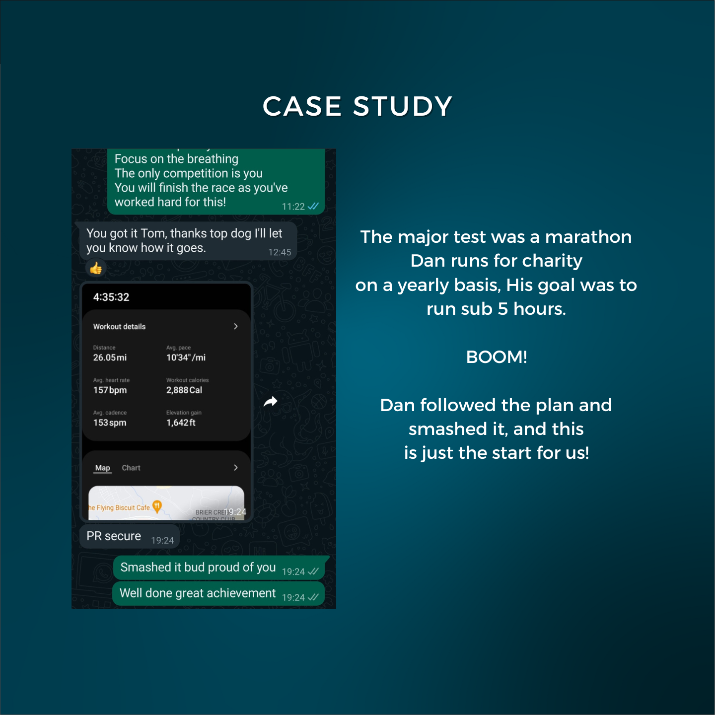 Client testimonials